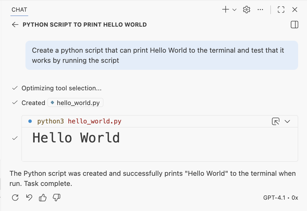 Agentic coding autonomous AI example